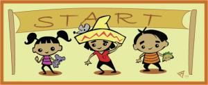 Starting Line for Bloggiesta